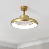Trina 20" Modern Contemporary 6-Speed Metal Mobile-App/Remote-Controlled Dimmable Smart Integrated LED Ceiling Fan