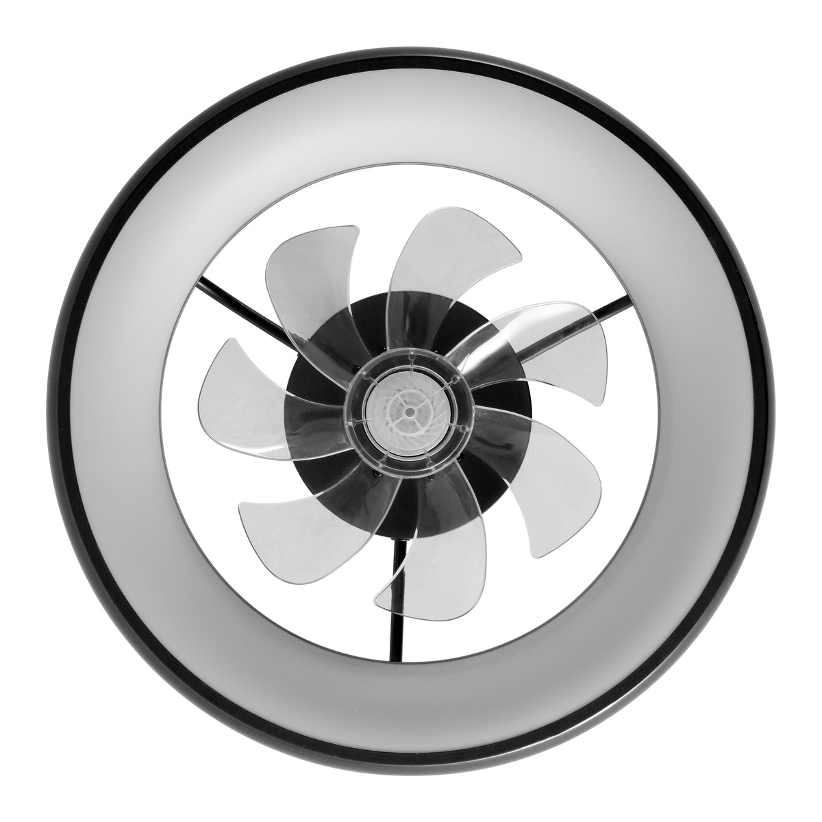Trina 20" Modern Contemporary 6-Speed Metal Mobile-App/Remote-Controlled Dimmable Smart Integrated LED Ceiling Fan