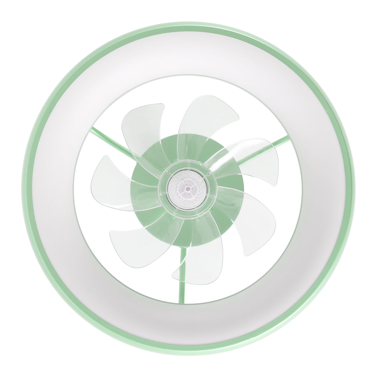 Trina 20" Modern Contemporary 6-Speed Metal Mobile-App/Remote-Controlled Dimmable Smart Integrated LED Ceiling Fan