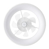 Trina 20" Modern Contemporary 6-Speed Metal Mobile-App/Remote-Controlled Dimmable Smart Integrated LED Ceiling Fan