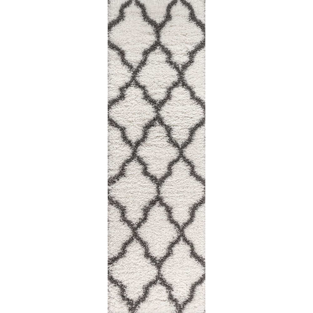 Barrow Marrakesh Shag Trellis with Area Rug