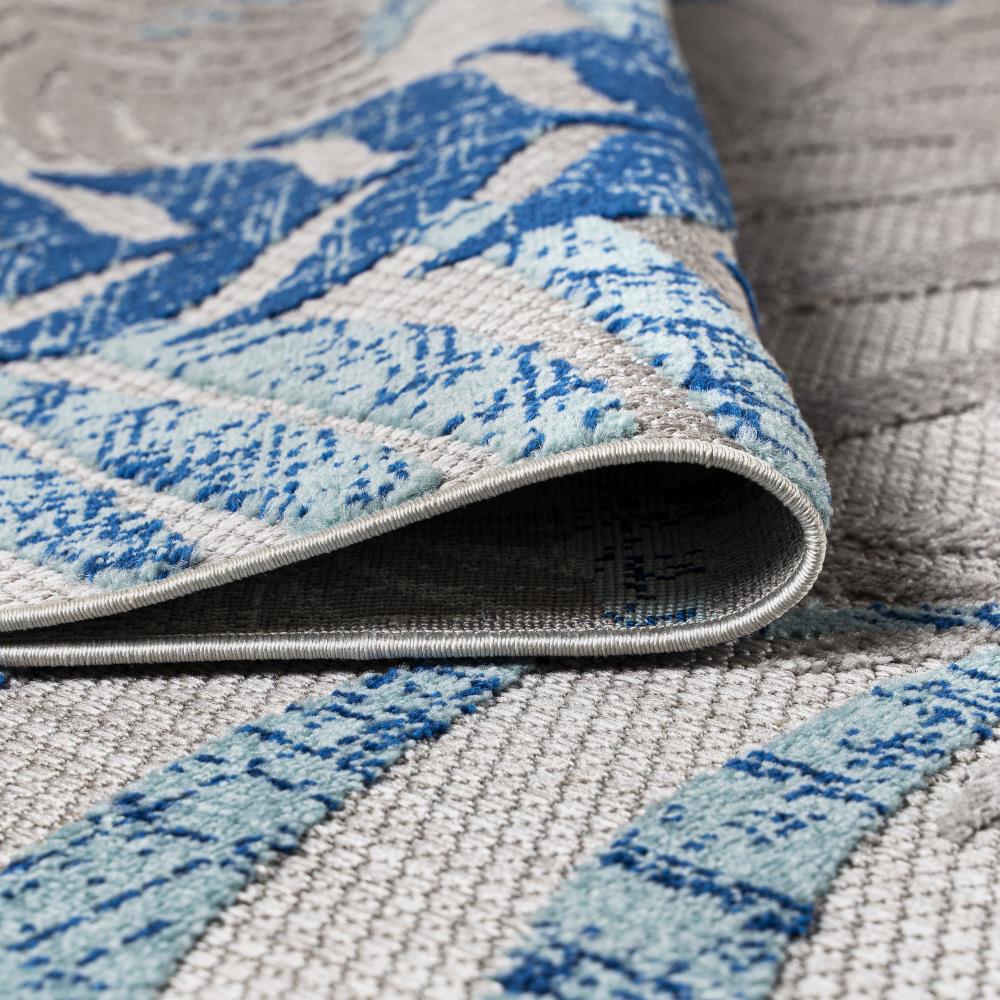 Lynx Tropics Palm Leaves Indoor/Outdoor Area Rug