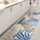 Lynx Tropics Palm Leaves Indoor/Outdoor Area Rug