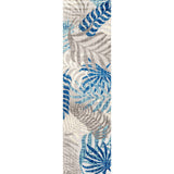 Lynx Tropics Palm Leaves Indoor/Outdoor Area Rug