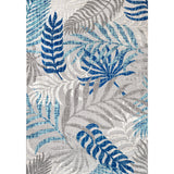 Lynx Tropics Palm Leaves Indoor/Outdoor Area Rug