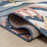 Lynx Tropics Palm Leaves Indoor/Outdoor Area Rug