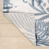 Lynx Tropics Palm Leaves Indoor/Outdoor Area Rug