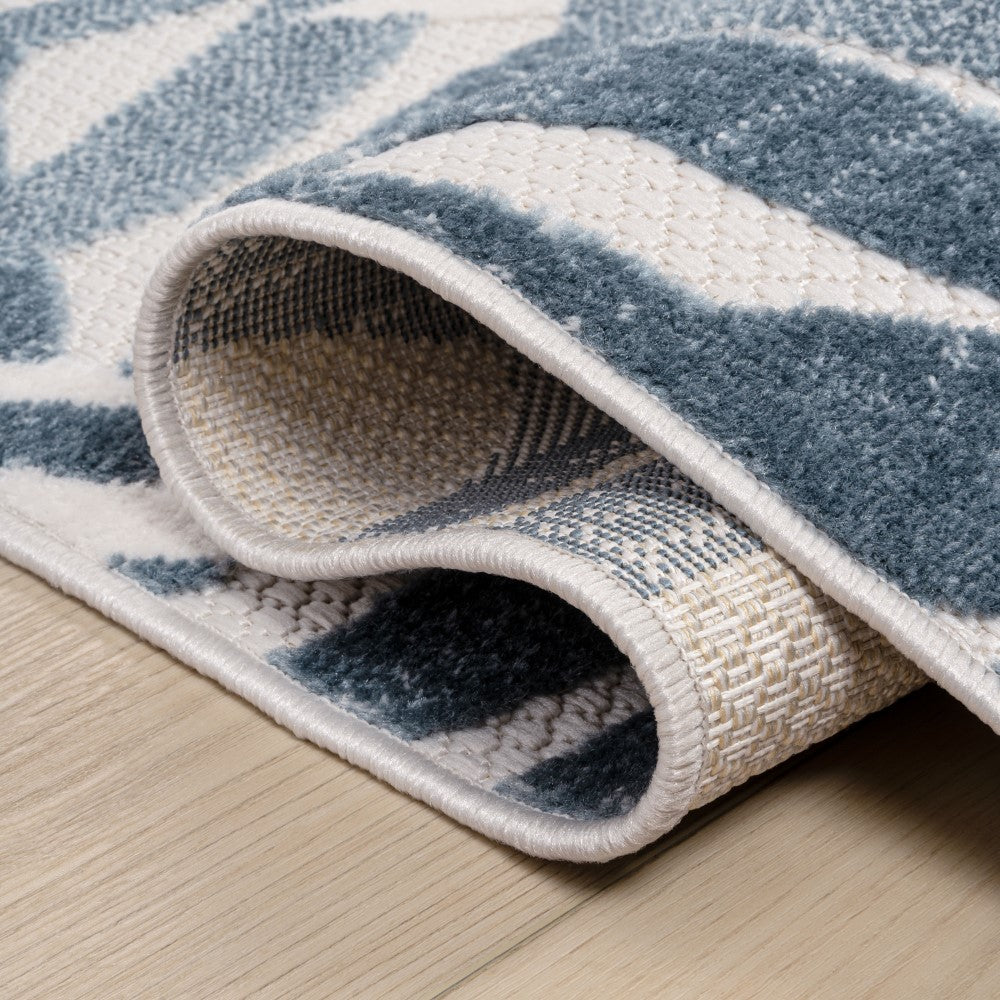 Lynx Tropics Palm Leaves Indoor/Outdoor Area Rug