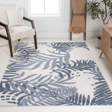 Lynx Tropics Palm Leaves Indoor/Outdoor Area Rug