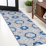 Eridanus Mediterranean Medallion Indoor/Outdoor Area Rug