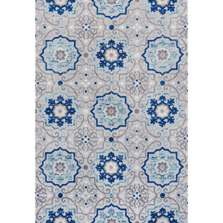 Eridanus Mediterranean Medallion Indoor/Outdoor Area Rug