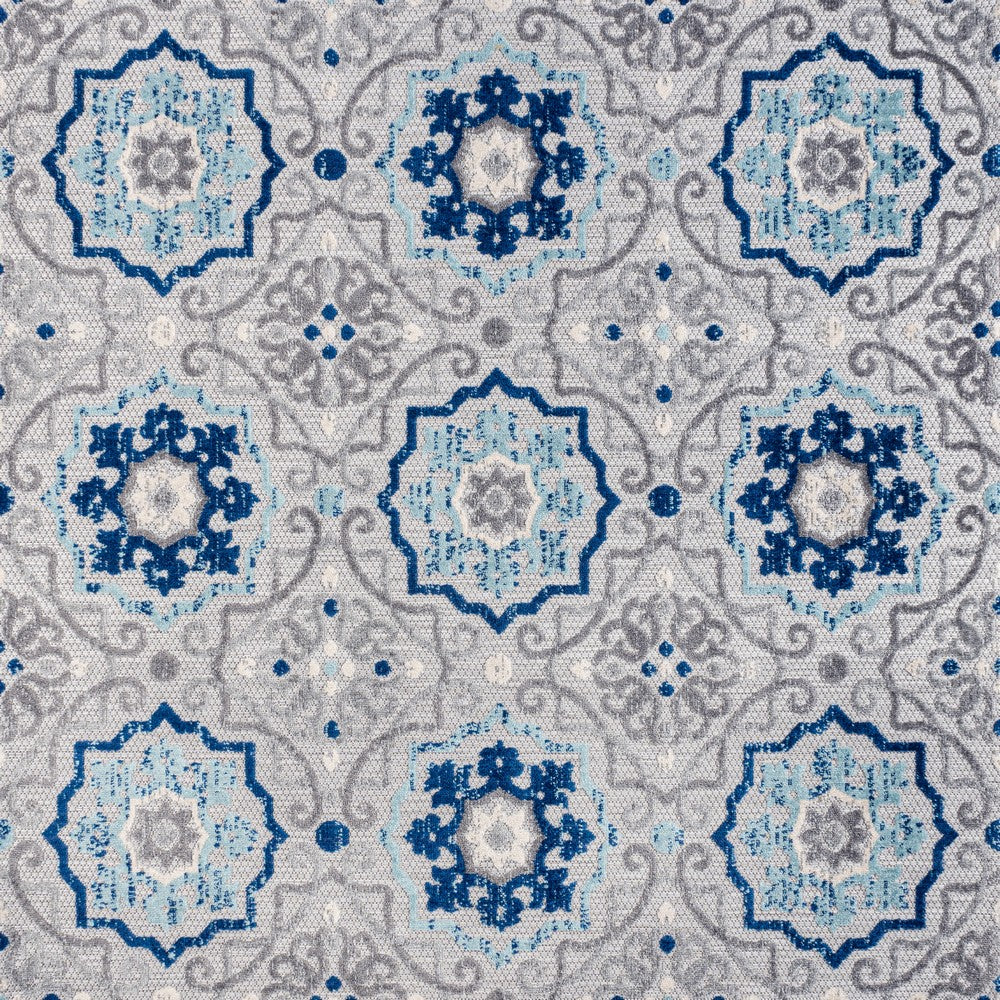 Eridanus Mediterranean Medallion Indoor/Outdoor Area Rug