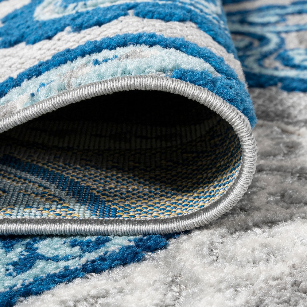 Auckland Julien Paisley High-Low Indoor/Outdoor Area Rug