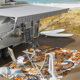 Christchurch Gordes Paisley High-Low Indoor/Outdoor Area Rug