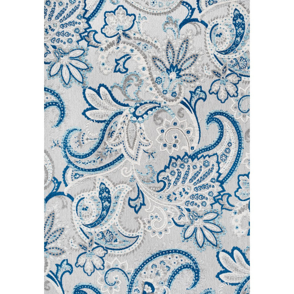 Christchurch Gordes Paisley High-Low Indoor/Outdoor Area Rug