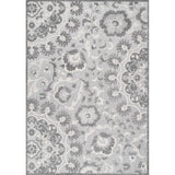Wellington Lucena Modern Medallion High-Low Area Rug