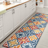 Hamilton Cassis Ornate Ogee Trellis Indoor/Outdoor Area Rug