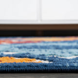 Hamilton Cassis Ornate Ogee Trellis Indoor/Outdoor Area Rug