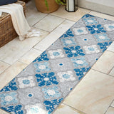 Hamilton Cassis Ornate Ogee Trellis Indoor/Outdoor Area Rug