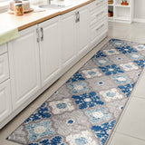 Hamilton Cassis Ornate Ogee Trellis Indoor/Outdoor Area Rug
