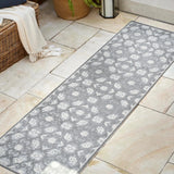 Lower Gallia Tile Trellis High-Low Indoor/Outdoor Area Rug
