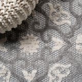 Lower Gallia Tile Trellis High-Low Indoor/Outdoor Area Rug