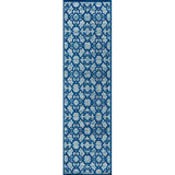 Lower Gallia Tile Trellis High-Low Indoor/Outdoor Area Rug