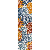 Sun crisantemo Floral Indoor/outdoor Area Rug