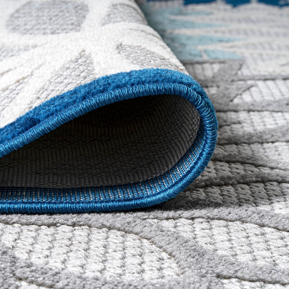 Rako Floral High-low Area Rug