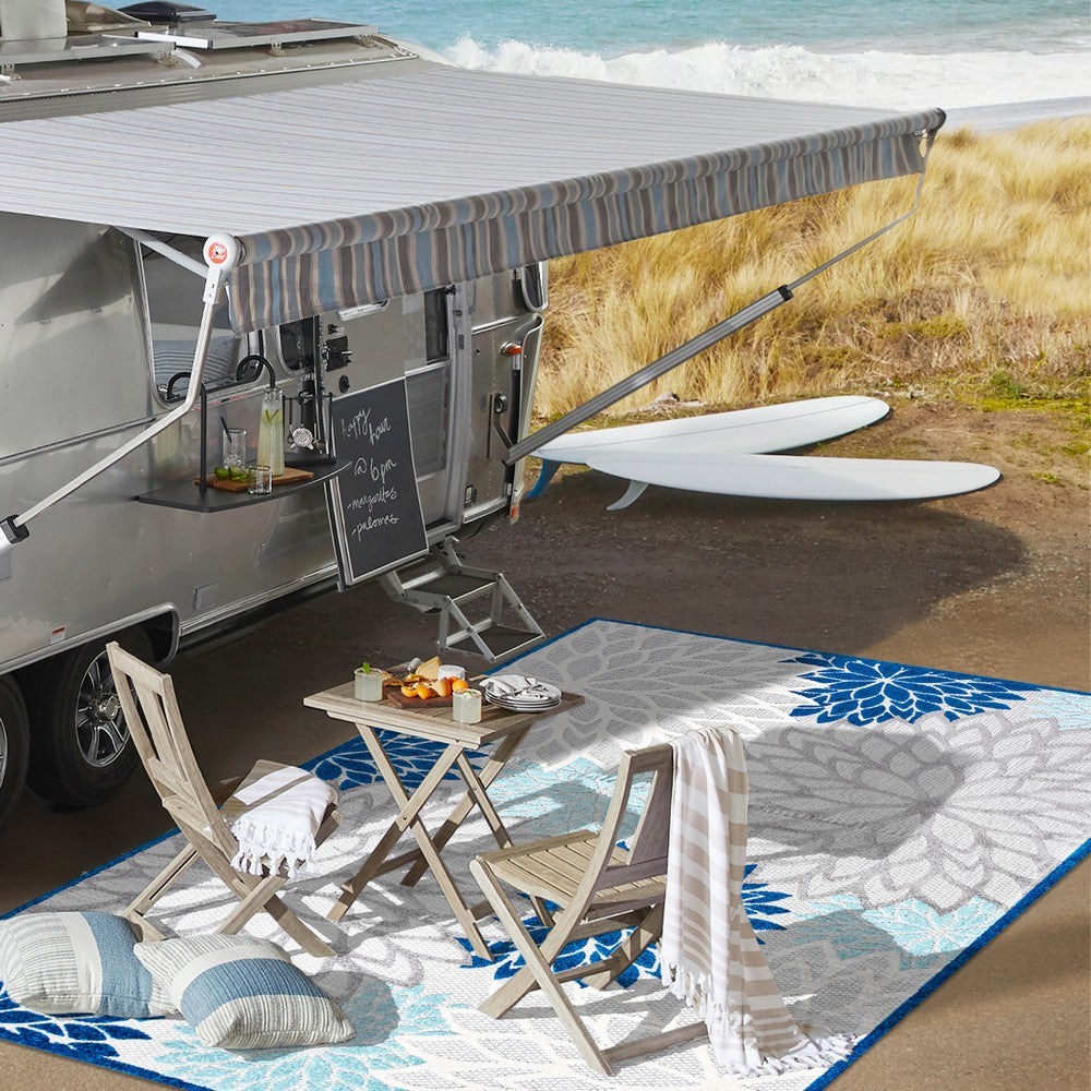 Rako Floral High-low Area Rug