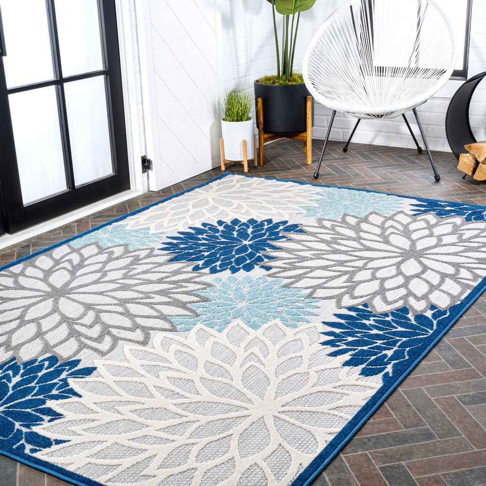 Rako Floral High-low Area Rug