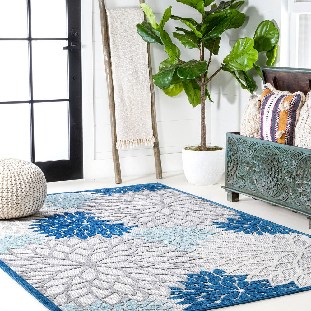 Rako Floral High-low Area Rug