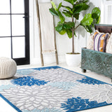 Rako Floral High-low Area Rug