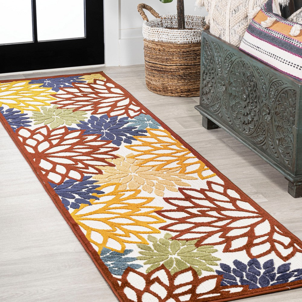 Rako Floral High-low Area Rug