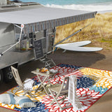 Rako Floral High-low Area Rug