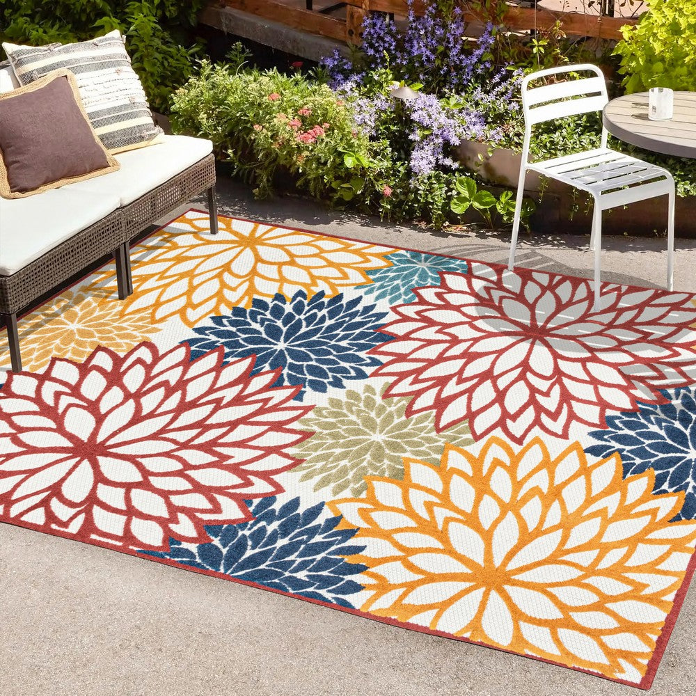 Rako Floral High-low Area Rug