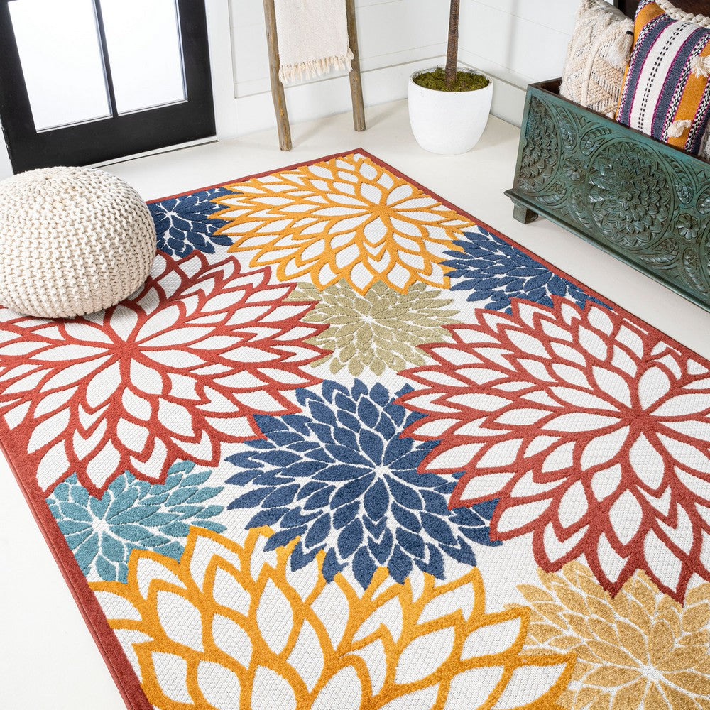 Rako Floral High-low Area Rug