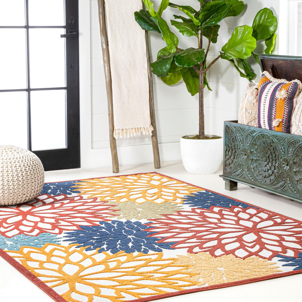 Rako Floral High-low Area Rug