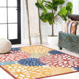 Rako Floral High-low Area Rug