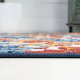 Dhairya Scroll Trellis Indoor/outdoor Area Rug