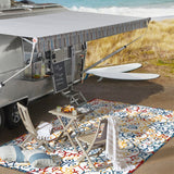 Dhairya Scroll Trellis Indoor/outdoor Area Rug