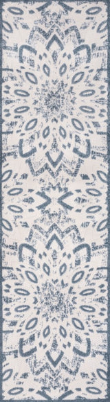 Cas abstract Bold Mandala High-low Indoor/outdoor Area Rug