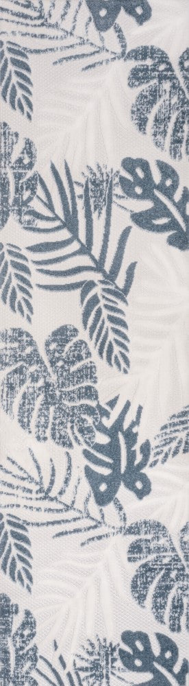 Monstera tropical Leaf High-low Indoor/outdoor Area Rug