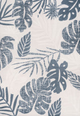 Monstera tropical Leaf High-low Indoor/outdoor Area Rug