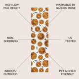 Quinn citrus Slice High-low Indoor/outdoor Area Rug