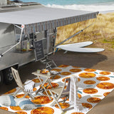 Quinn citrus Slice High-low Indoor/outdoor Area Rug