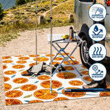 Quinn citrus Slice High-low Indoor/outdoor Area Rug