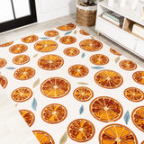 Quinn citrus Slice High-low Indoor/outdoor Area Rug