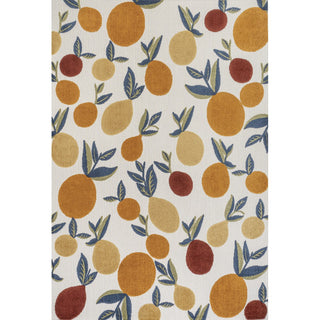 Audrey bold Lemon High-low Indoor/outdoor Area Rug