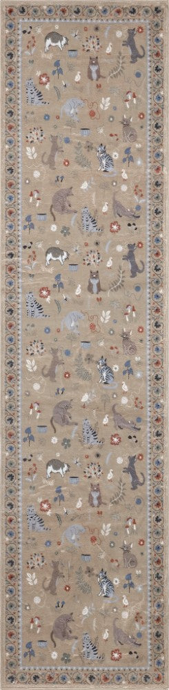 Menton tropical Leaf High-low Indoor/outdoor Area Rug